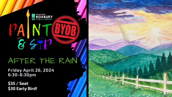 Image for event: Paint and Sip -- After the Rain