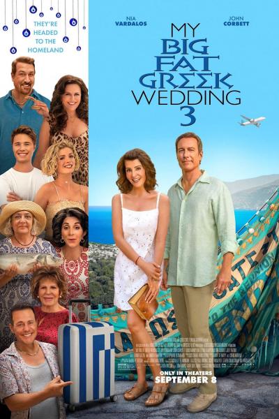 Image for event: Movie:  My Big Fat Greek Wedding 3