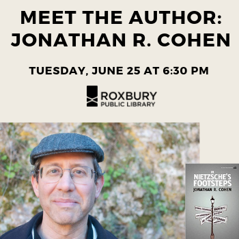 Image for event: Meet the Author: Jonathan R. Cohen