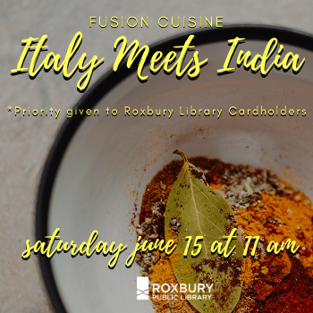 Image for event: Fusion Cuisine: India Meets Italy